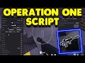 [FREE] OPERATION ONE SCRIPT / GUI - (AIM ASSIST, ESP, RADAR, FOV)