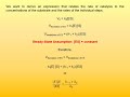 10 Derivation of Michaelis Menten Equation