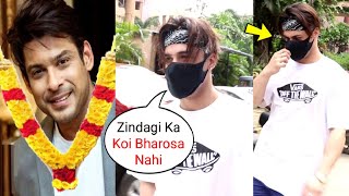 Asim Riaz Reaction On Sidharth Shukla Passed Away Outside Cooper Hospital😓