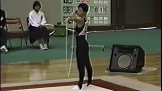 男子新体操 香川ジャパン 1992年 内海祐吾（群馬県体操協会）ロープ