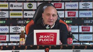 La réaction d'Olivier Pantaloni après FC Lorient - Clermont (3-2) 24-25