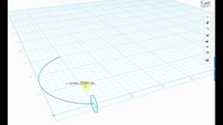 18 Using the Sweep tool - 123D Tutorial #18