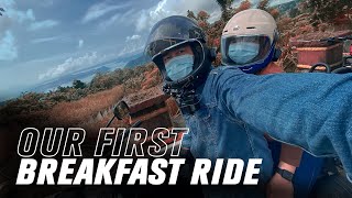 MOTOVLOG 009 | Our First Breakfast Ride | Tagaytay