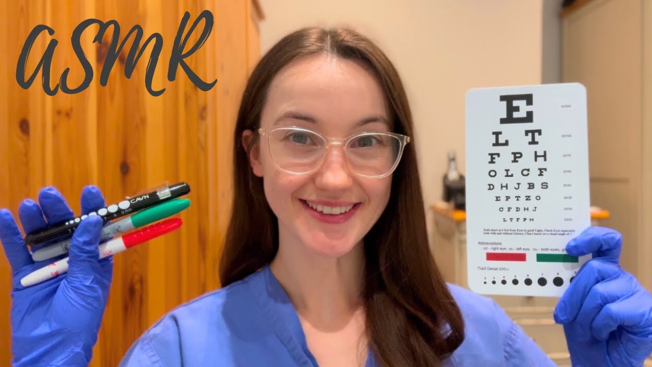 Asmr Eye Exam Youtube