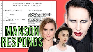 Is This a Clap Back? Manson Replies to Wood and Gore re Anti-SLAPP | LAWYER EXPLAINS