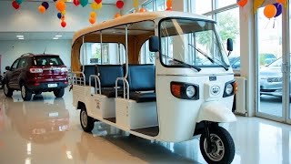 Explore the City with the Spacious Piaggio Ape DX 12-Seater