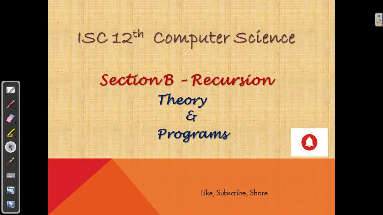 Recursion - Section B- Java Programming - YouTube