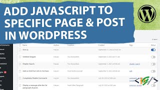 How to Insert JavaScript to Specific WordPress Page and Post using WP Code Plugin