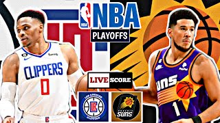 Los Angeles Clippers vs Phoenix Suns | Game 5 / NBA Playoffs LIVE Scoreboard