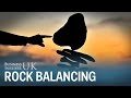 These rock balancing structures look like they defy gravity