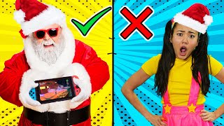 Ellie Caught Santa Claus Playing Roblox at Santa School!