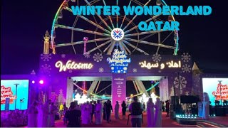 Lusail winter wonderland Al Maha Island Qatar