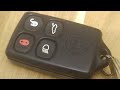 Jaguar XJ XJ8 XJR Key Fob Battery Replacement - DIY