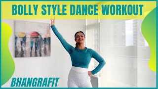 Bollywood Dance Workout At Home | 20 Minutes Fat Burning Cardio | BhangraFit | DJ Amit