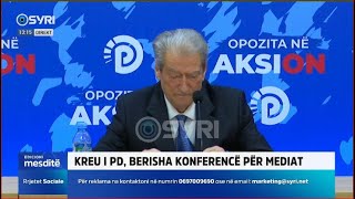 Sali Berisha konferencë me gazetarët (10.01.2025)