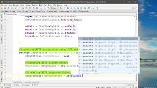 Android Tutorial Part 2 : Accessing web service using HTTP GET method