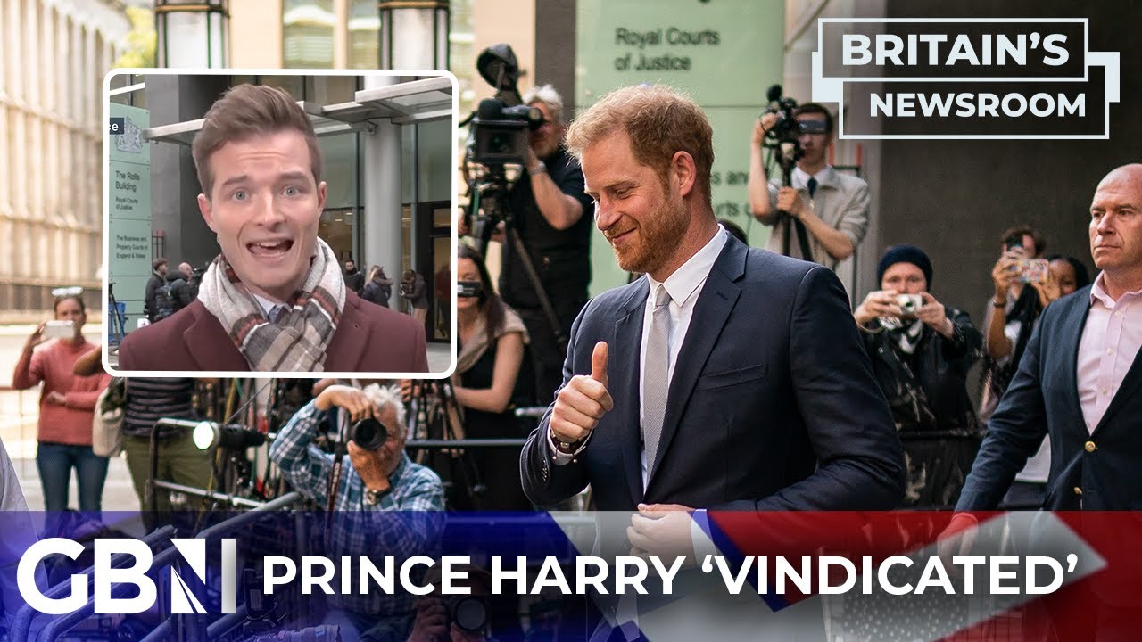 Prince Harry 'VINDICATED' In Phone Hacking Trial Against Daily Mirror ...