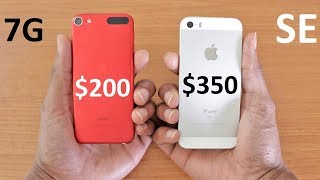 Apple iPod Touch 7 Vs iPhone SE Speed Test