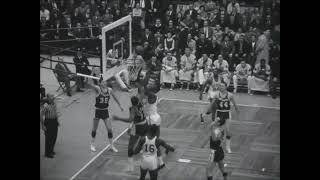 Bill Russell 30 Points, 40 Rebounds vs Lakers Game 7 1962 Finals