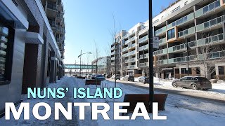 Nuns' Island, Montreal - Winter Walk 2022 (Part 1)