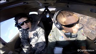 Civil Air Patrol Cadet's 1st Orientation Flight