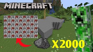 Creepers Farm which produces 2000 gunpowder in per hour | Subcrafticka gaming |Minecraft | @chapmane