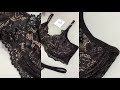 Conjunto Sutiã Luisa + Calcinha Isabela em renda preto | Ana Bascen Lingerie