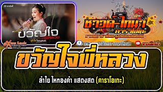 ขวัญใจพี่หลวง คาราโอเกะ - ลำไย ไหทองคำ : แสดงสด