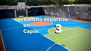 ✅ ⚽ PINTURA para CANCHAS deportivas | SIKA SPORT LINE | proceso de aplicación.