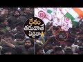 Pawan Kalyan Holds INDIA FLAG @ Janasena Nirasana Kavathu | Manastars