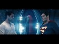 Superman meets Superman (Christopher Reeve & Henry Cavill)