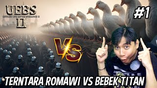 PERANG SIMULATOR INFINITY SAK JUTA BATALION | Ultimate Epic Battle Simulator II (UEBS 2) #1