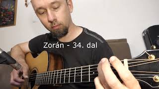 Zorán - 34. dal / Fingerstyle gitár feldolgozás