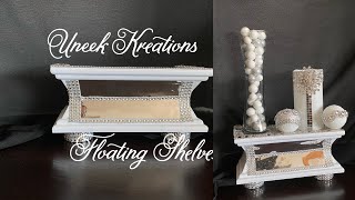 Diy Dollar Tree floating shelves/Home Decor