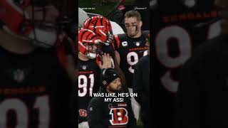 Sam Hubbard Funny Moment 😂 (on my A*s ) 😁 #shorts #nfl #viral