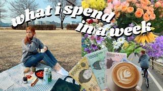 *updated* Cost Of Living in Korea | How Much Do I Spend in a Week in Seoul VLOG