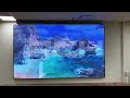 rch 판교 경제과학진흥원 스타트업캠퍼스 고화질 전광판 gsp startup campus indoor led display