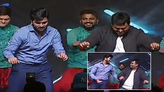 Sharwanand Dances On Stage With SS Thaman | Mahanubhavudu Pre Release Event | TFPC