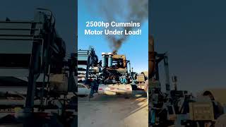 QSK50 Liter Cummins 2500 Horsepower Engine Under a Load! #mechanic #diesel #dieselmechanic