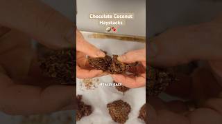 How to make Chocolate Coconut Haystacks!