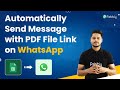 Automatically Send Message with PDF File Link on WhatsApp (WhatsApp Cloud API)