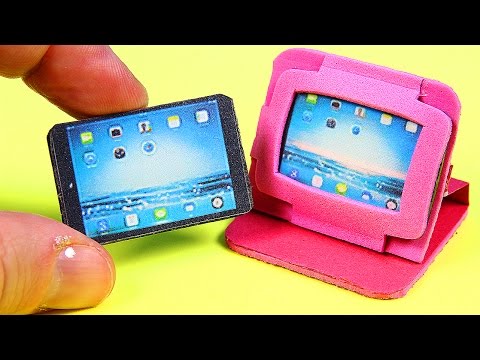 DIY Miniature Tablet / iPad + 2 Tablet Cases DIY Miniature Tablet / iPad + 2 Tablet Cases