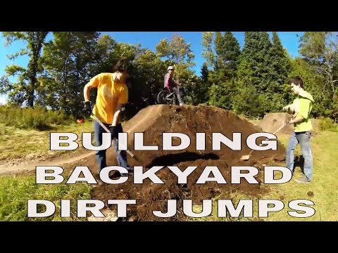 The Coulas't Backyard Dirt Jump & Pump-Track Speed Build The Coulas't Backyard Dirt Jump & Pump-Track Speed Build