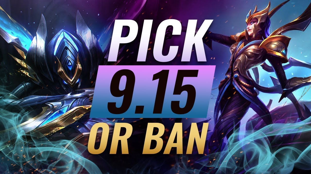 OP Pick Or Bans For Every Role: Patch 9.15 Best Builds - League Of ...