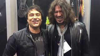 Gord Deppe of Spoons Live with Phil X at NAMM