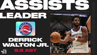 2021-22 NBA G League Assists Leader: Derrick Walton Jr.