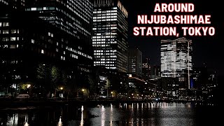 Sony a7C + Tamron 28-200mm night view around Nijubashimae Station, Central of Tokyo, Japan