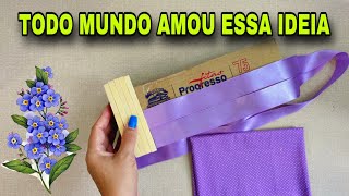 IDEIA DIFERENTE COM CAIXA DE PAPELÃO E PALITOS DE PICOLÉ FAÇA VOCÊ MESMO #viral #compartilhe #diy