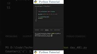 Python's Counter Class | Python Tutorial