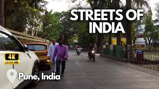 India Street Walk | An Evening Walk Through The Streets Of Pune | The Busy Streets Of India